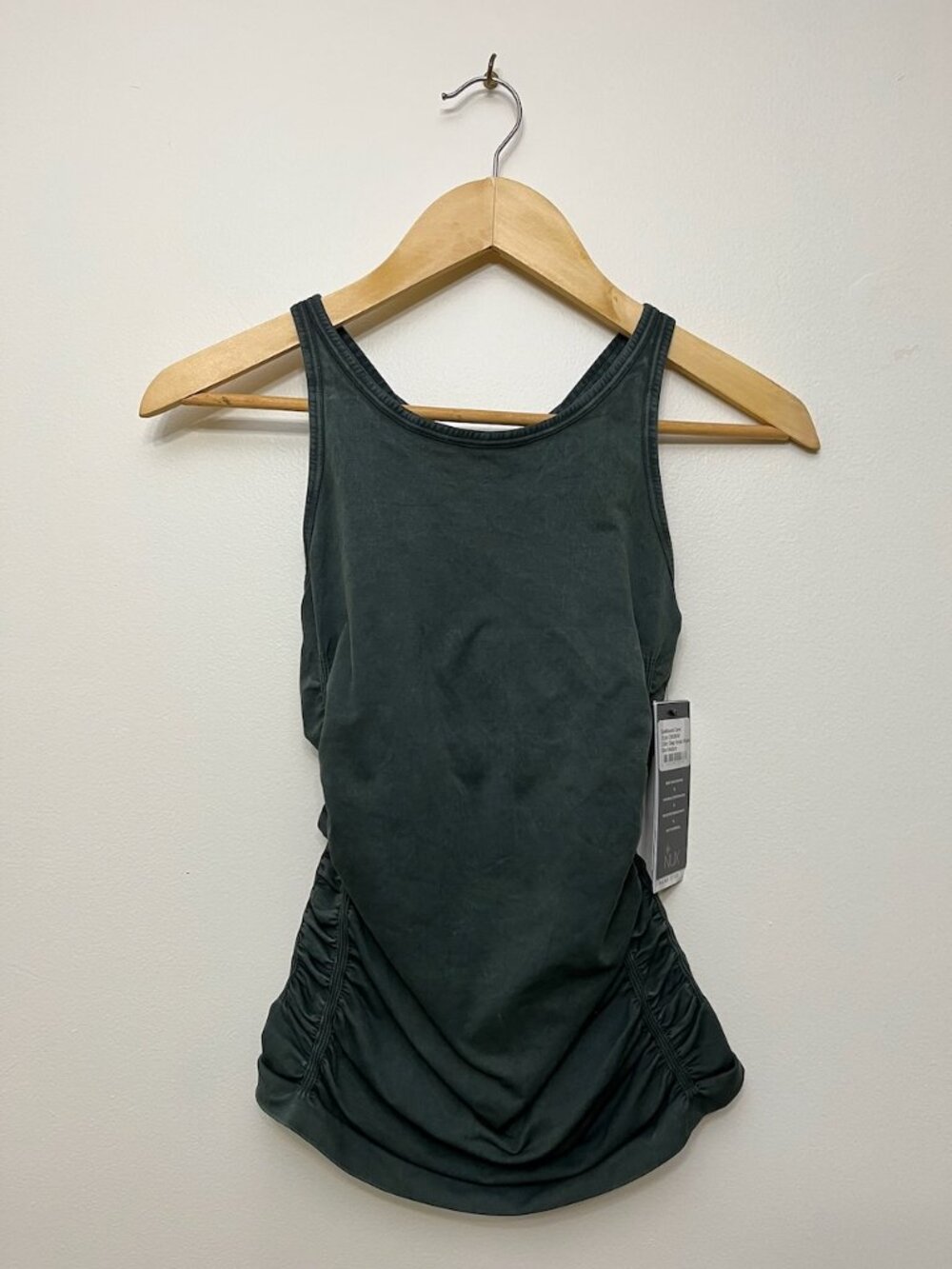 NWT NUX Spellbound Cami, Hand-dyed Deep Forest, Light Compression, Size M